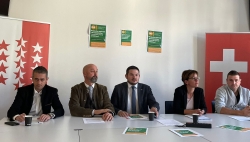 Le comité du Valais romand, en faveur de l’initiative populaire « pour un canton du Valais sans grands prédateurs », a présenté ses arguments aujourd’hui à Sion.